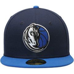 Navy/Blue Dallas Mavericks Team Color 2Tone 59FIFTY Fitted Hat sale | NBA