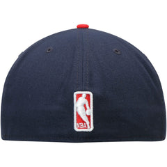 Navy/Red New Orleans Pelicans Team Color 2Tone 59FIFTY Fitted Hat | NBA
