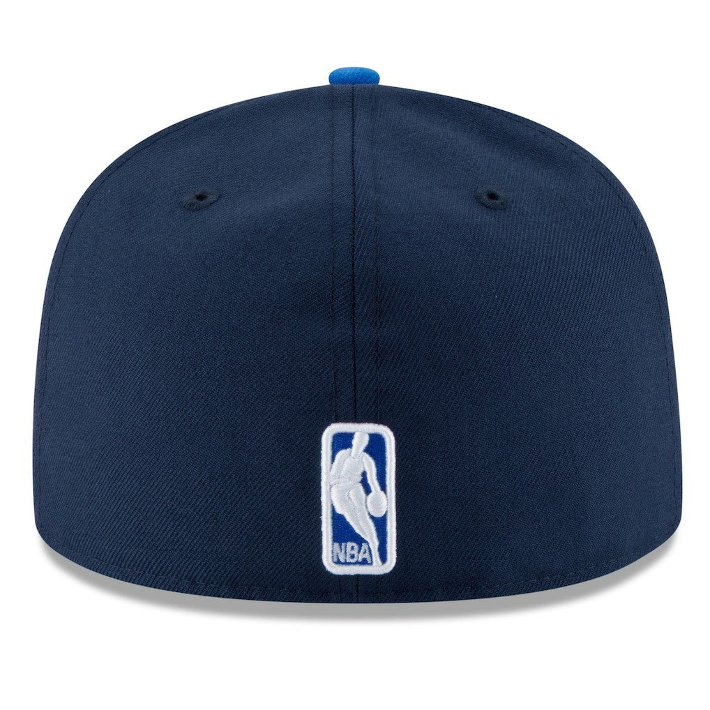Navy/Royal Oklahoma City Thunder Team Color 2Tone 59FIFTY Fitted Hat | NBA