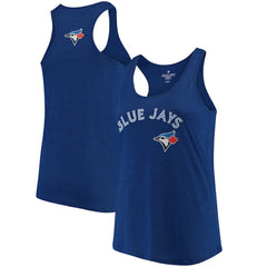 Toronto Blue Jays Soft as a Grape Women's Plus Size Swing for the Fences Racerback Tank Top - MLB Tanks