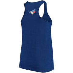 Toronto Blue Jays Soft as a Grape Women's Plus Size Swing for the Fences Racerback Tank Top - MLB Tanks