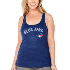 Toronto Blue Jays Soft as a Grape Women's Plus Size Swing for the Fences Racerback Tank Top - MLB Tanks