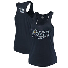 Tampa Bay Rays Soft as a Grape Women's Plus Size Swing for the Fences Racerback Tank Top - MLB Tanks
