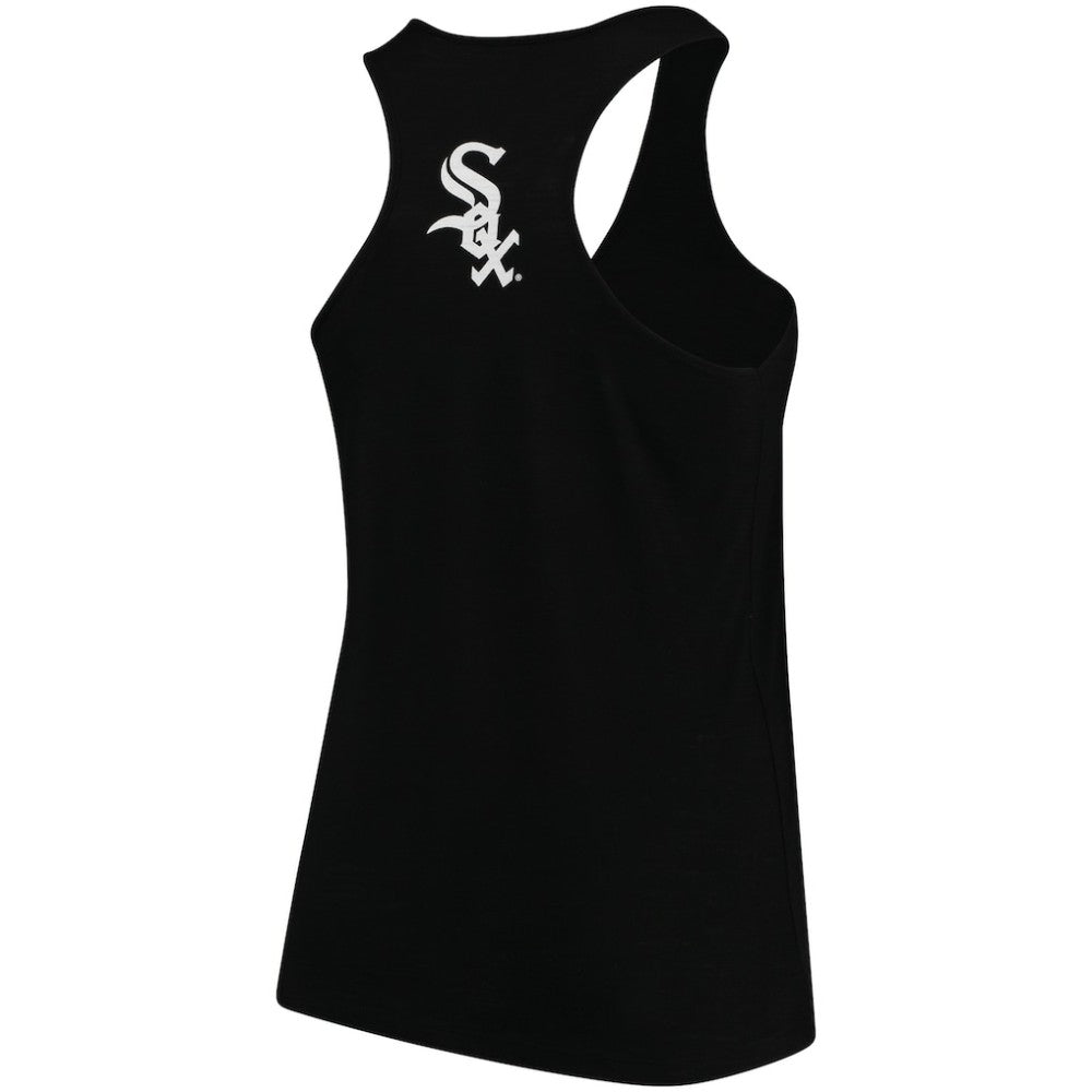 Chicago White Sox Soft as a Grape Women's Plus Size Swing for the Fences Racerback Tank Top - MLB Tanks