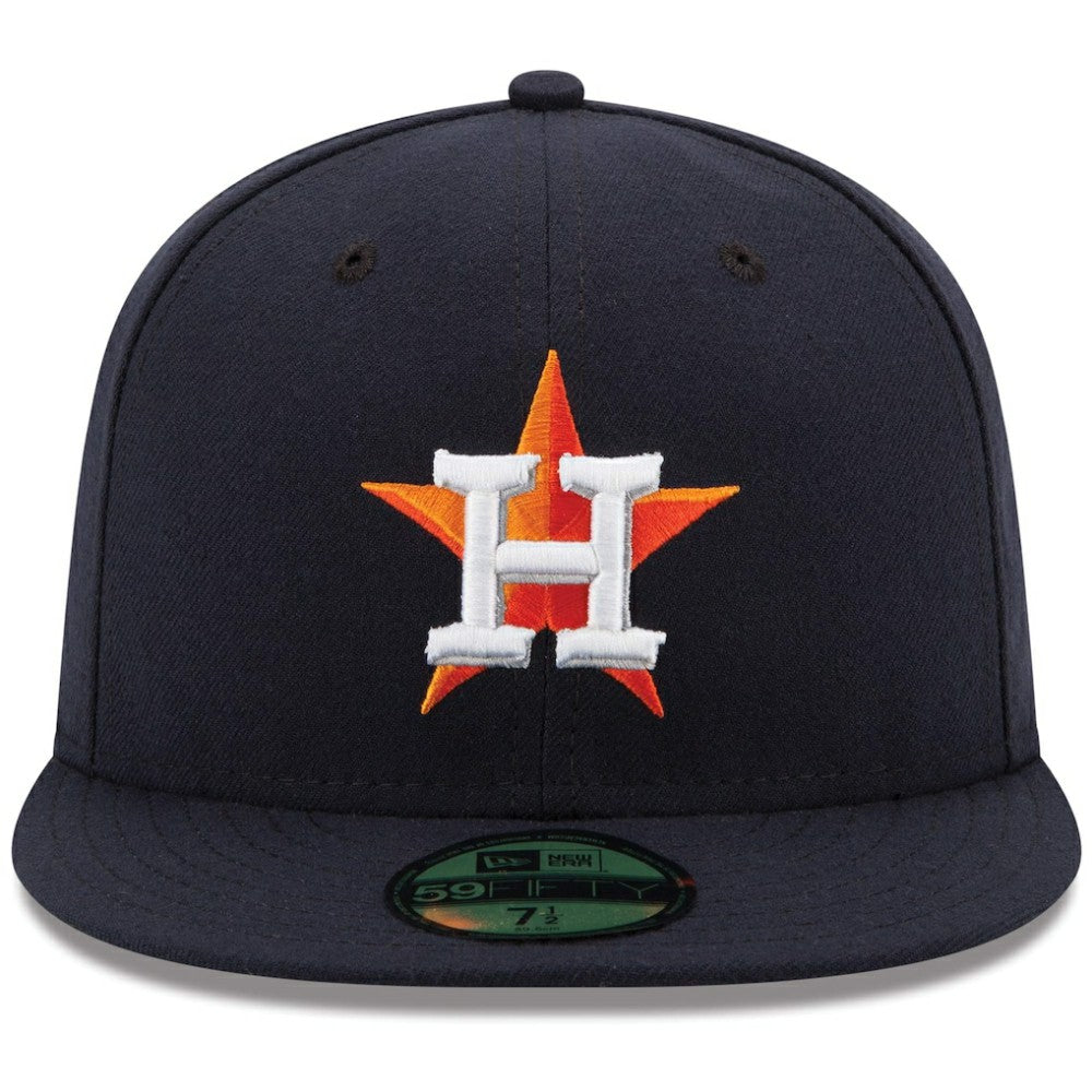 Houston Astros New Era Home Authentic Collection On Field 59FIFTY Performance Fitted Hat - MLB Hats
