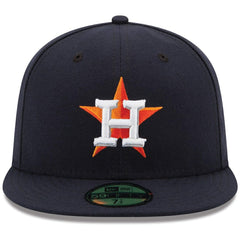 Houston Astros New Era Home Authentic Collection On Field 59FIFTY Performance Fitted Hat - MLB Hats
