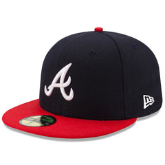 Atlanta Braves New Era Home Authentic Collection On-Field 59FIFTY Fitted Hat - MLB Hats