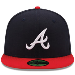 Atlanta Braves New Era Home Authentic Collection On-Field 59FIFTY Fitted Hat - MLB Hats