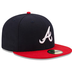 Atlanta Braves New Era Home Authentic Collection On-Field 59FIFTY Fitted Hat - MLB Hats