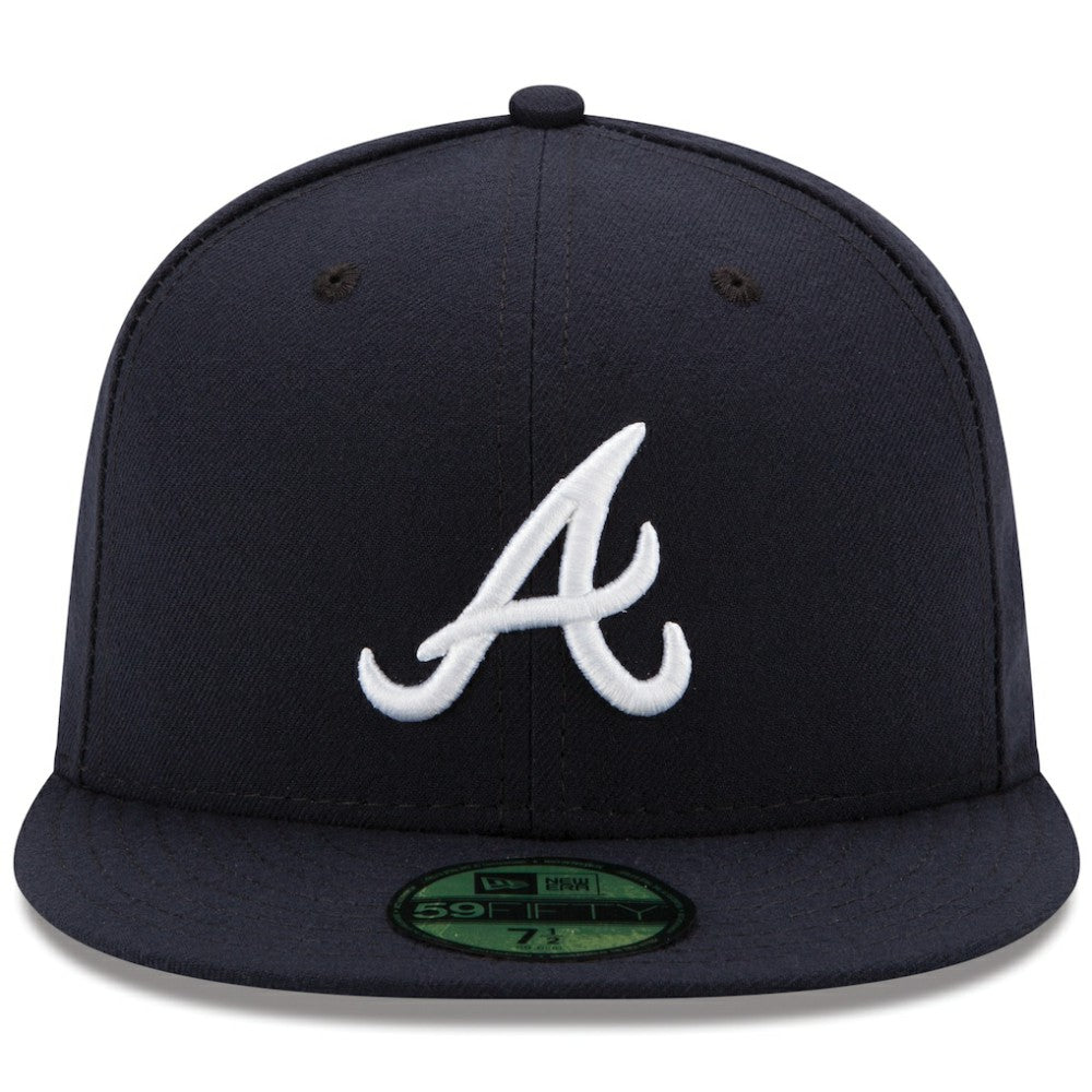 Atlanta Braves New Era Road Authentic Collection On-Field 59FIFTY Fitted Hat - MLB Hats