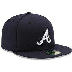 Atlanta Braves New Era Road Authentic Collection On-Field 59FIFTY Fitted Hat - MLB Hats