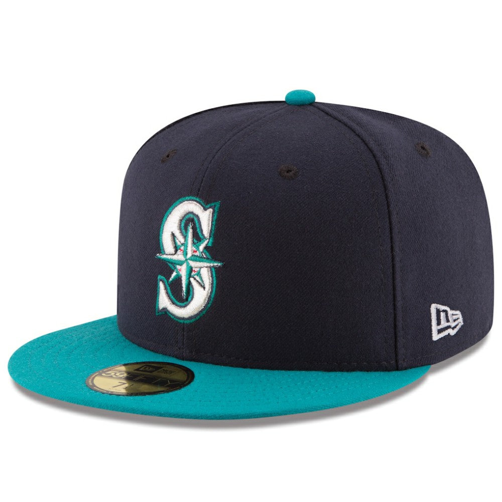 Seattle Mariners New Era Alternate Authentic Collection On Field 59FIFTY Fitted Hat - MLB Hats