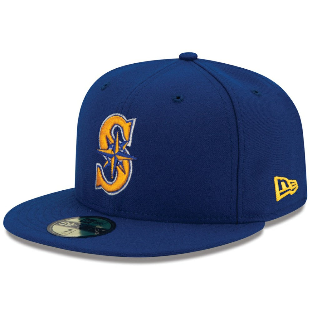 Seattle Mariners New Era Alternate 2 Authentic On Field 59FIFTY Fitted Hat - MLB Hats