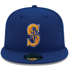 Seattle Mariners New Era Alternate 2 Authentic On Field 59FIFTY Fitted Hat - MLB Hats