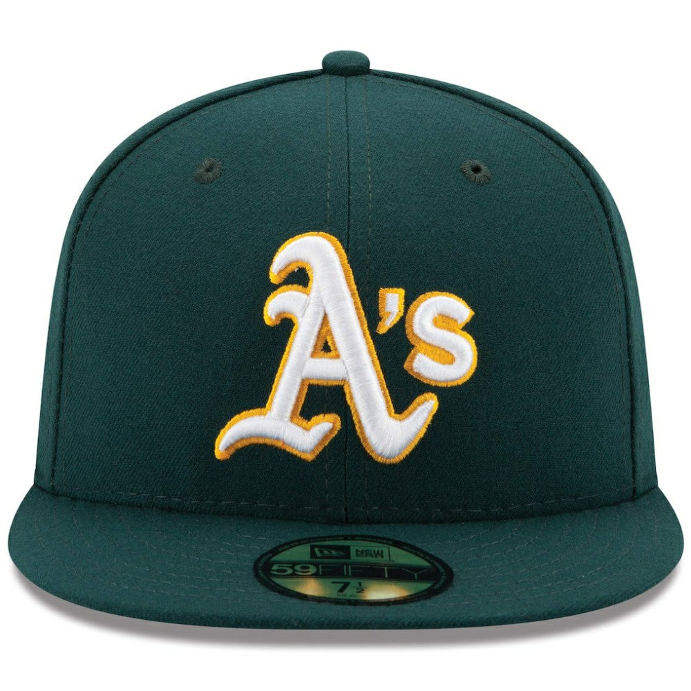 Athletics New Era Road Authentic Collection On Field 59FIFTY Performance Fitted Hat - MLB Hats