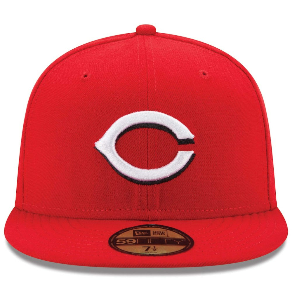 Cincinnati Reds New Era Home Authentic Collection On-Field 59FIFTY Fitted Hat - MLB Hats