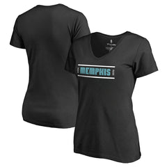Black Memphis Grizzlies Women's Pride T-Shirt | NBA