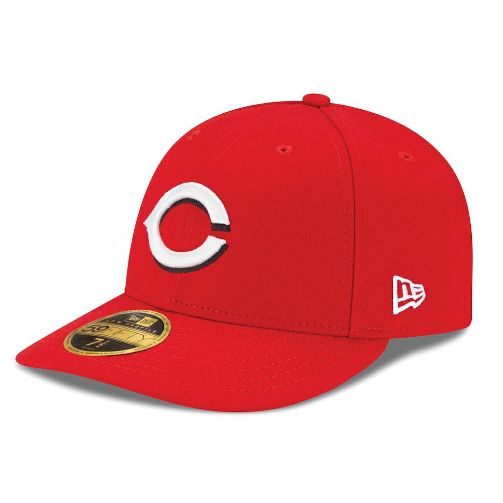 Cincinnati Reds New Era Authentic Collection On Field Low Profile Home 59FIFTY Fitted Hat - MLB Hats