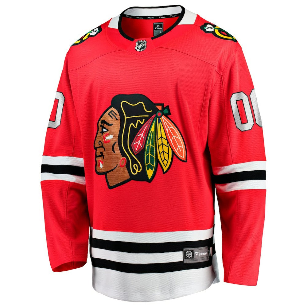 Chicago Blackhawks Fanatics Home Breakaway Custom Jersey -  NHL Jerseys