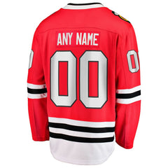 Chicago Blackhawks Fanatics Home Breakaway Custom Jersey -  NHL Jerseys