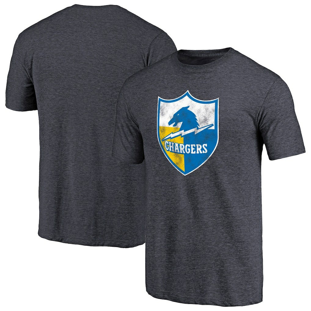 Los Angeles Chargers Throwback Logo Tri-Blend T-Shirt | NFL Sale