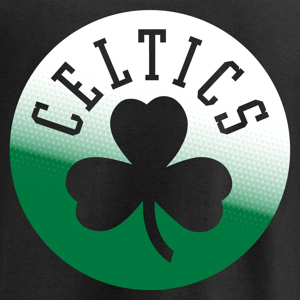 Black Boston Celtics Gradient Logo T-Shirt | NBA