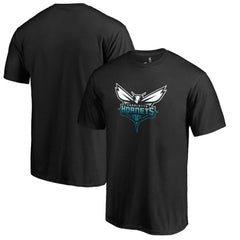 Black Charlotte Hornets Gradient Logo T-Shirt | NBA