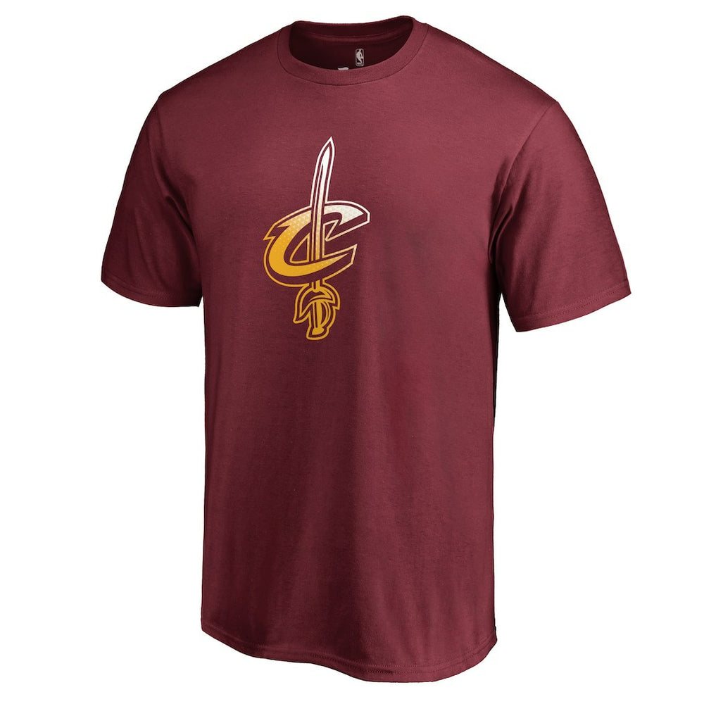 Maroon Cleveland Cavaliers Gradient Logo T-Shirt sale | NBA