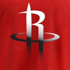 Red Houston Rockets Gradient Logo T-Shirt | NBA