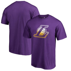 Purple Los Angeles Lakers Gradient Logo T-Shirt | NBA