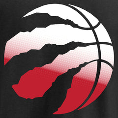Black Toronto Raptors Gradient Logo T-Shirt | NBA