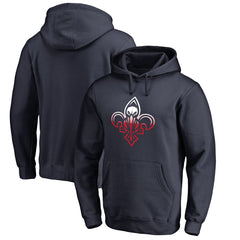 Navy New Orleans Pelicans Gradient Logo Pullover Hoodie | NBA