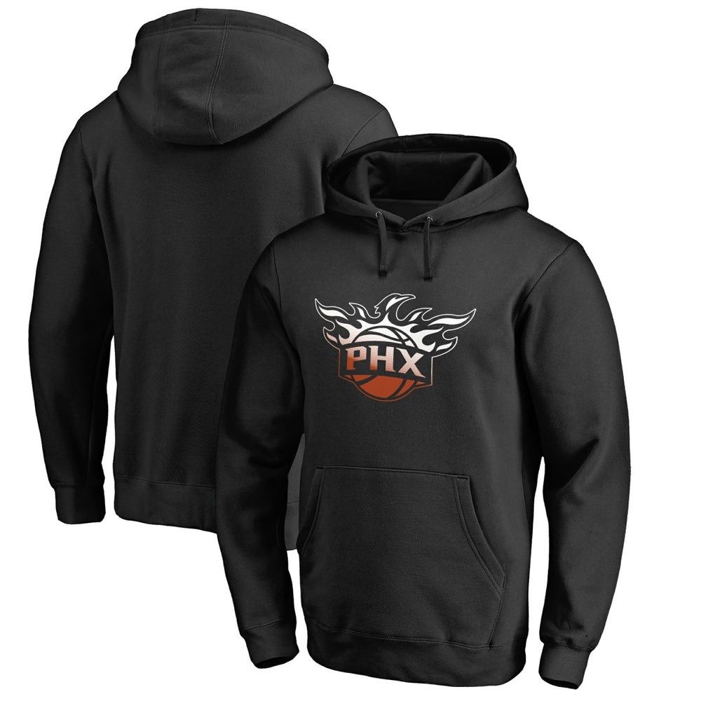 Black Phoenix Suns Gradient Logo Pullover Hoodie | NBA