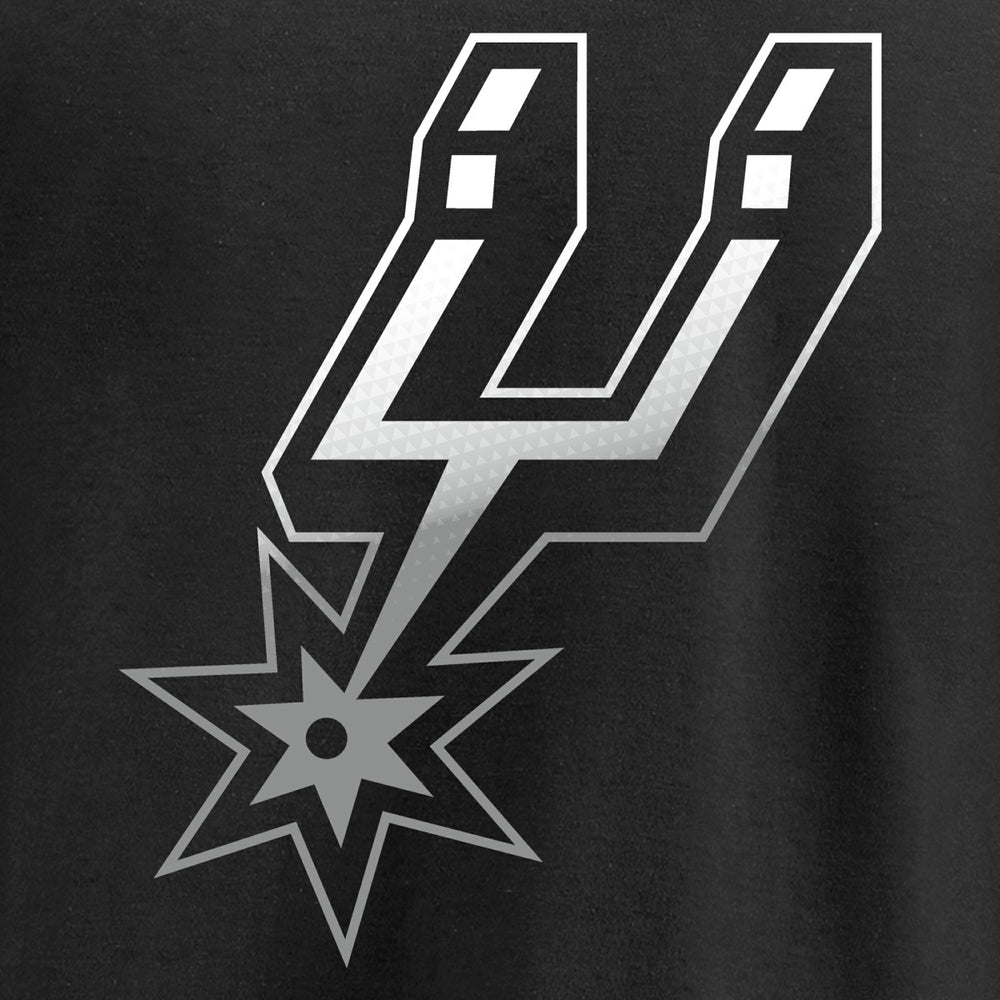 Black San Antonio Spurs Gradient Logo Pullover Hoodie | NBA