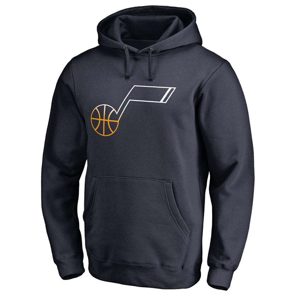 Navy Utah Jazz Gradient Logo Pullover Hoodie | NBA