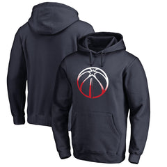 Navy Washington Wizards Gradient Logo Pullover Hoodie | NBA