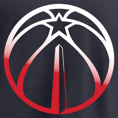 Navy Washington Wizards Gradient Logo Pullover Hoodie | NBA