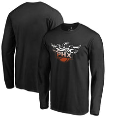 Black Phoenix Suns Gradient Logo Long Sleeve T-Shirt | NBA
