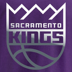 Purple Sacramento Kings Gradient Logo Long Sleeve T-Shirt | NBA