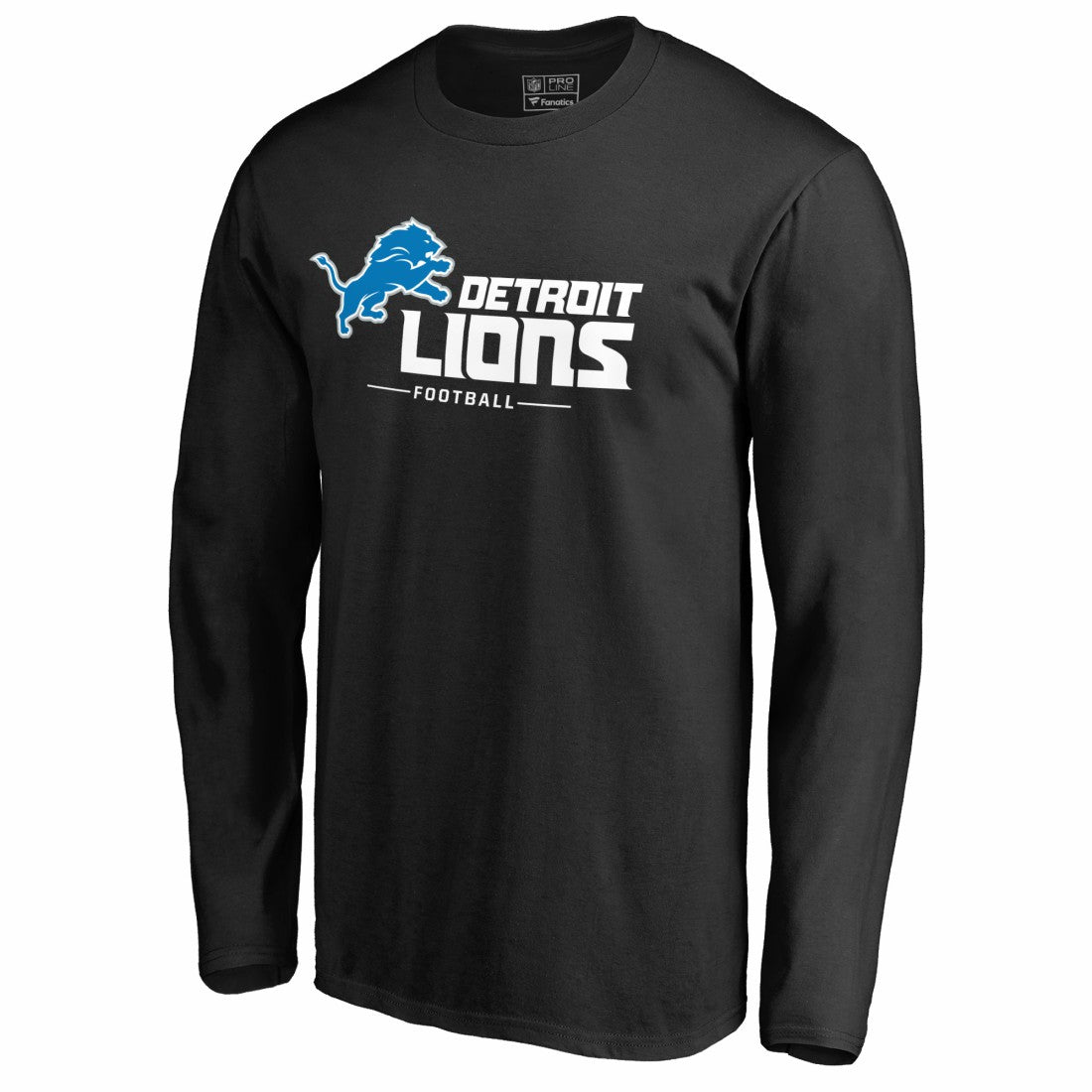 Detroit Lions Team Lockup II Long Sleeve T-Shirt | NFL On sale
