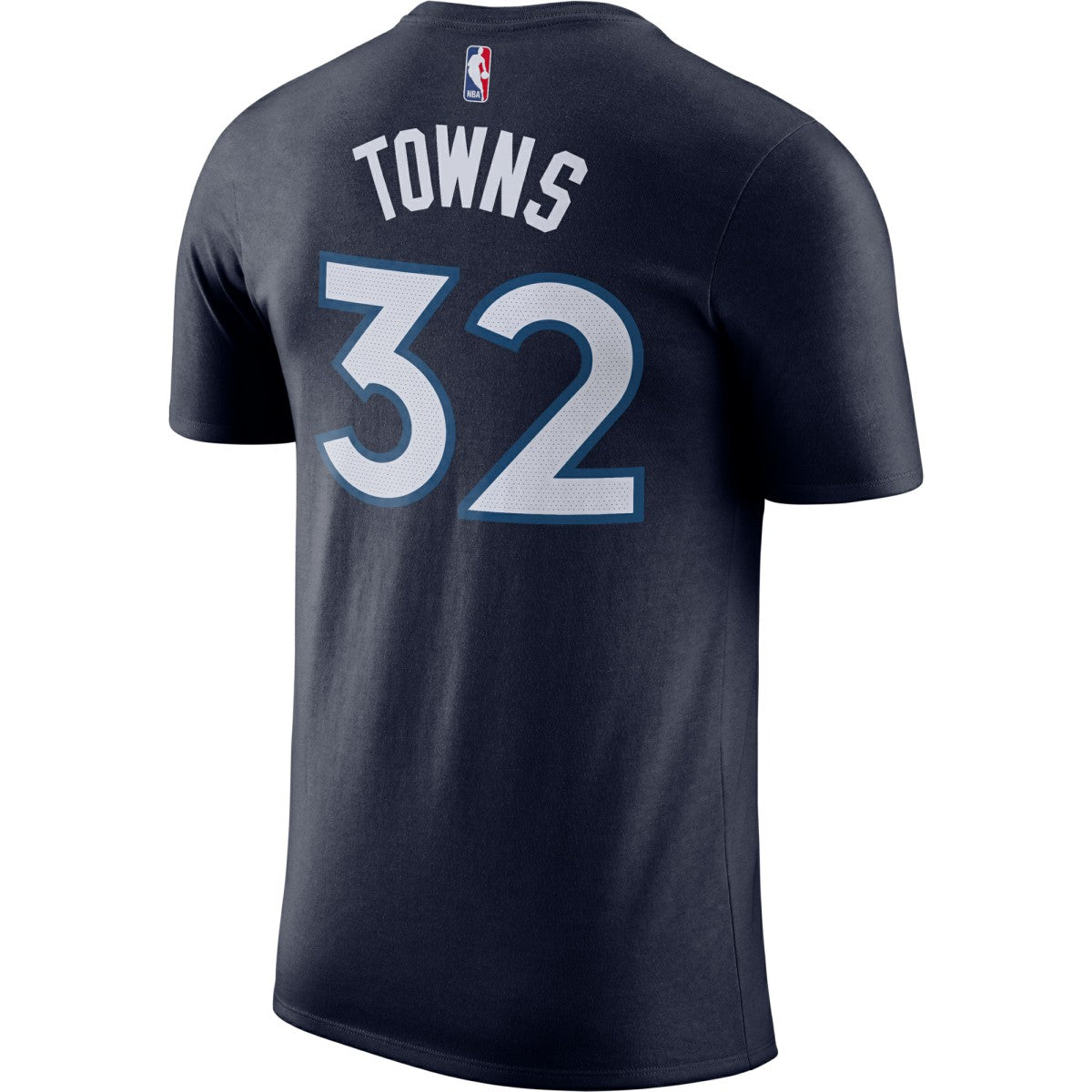 Blue Karl-Anthony Towns Minnesota Timberwolves Name & Number Performance T-Shirt | NBA