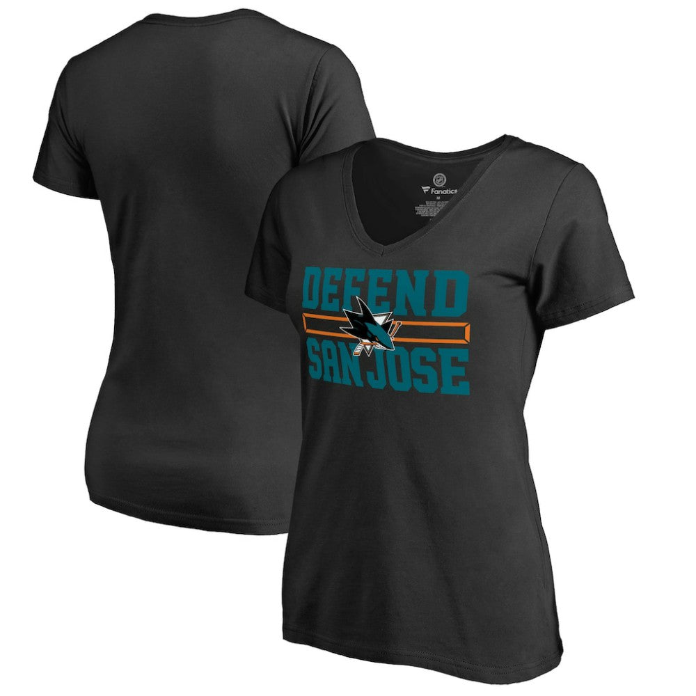 San Jose Sharks Women's Hometown Collection Defend T-Shirt -  NHL T-shirts