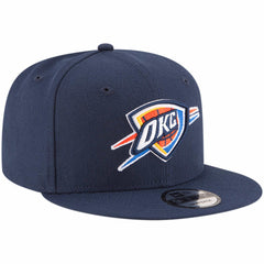 Navy Oklahoma City Thunder Team Color 9FIFTY Snapback Hat | NBA