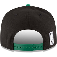 Black/Kelly Green Boston Celtics 2-Tone 9FIFTY Adjustable Snapback Hat | NBA