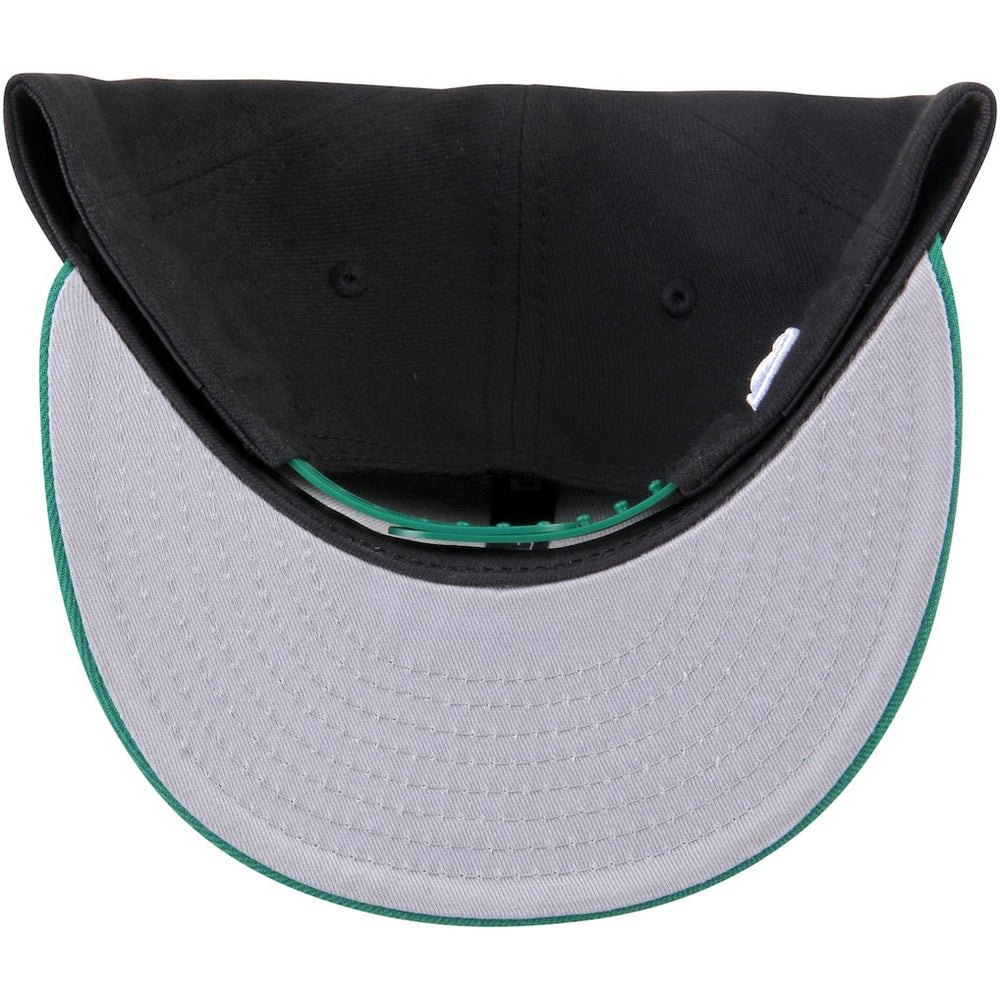 Black/Kelly Green Boston Celtics 2-Tone 9FIFTY Adjustable Snapback Hat | NBA