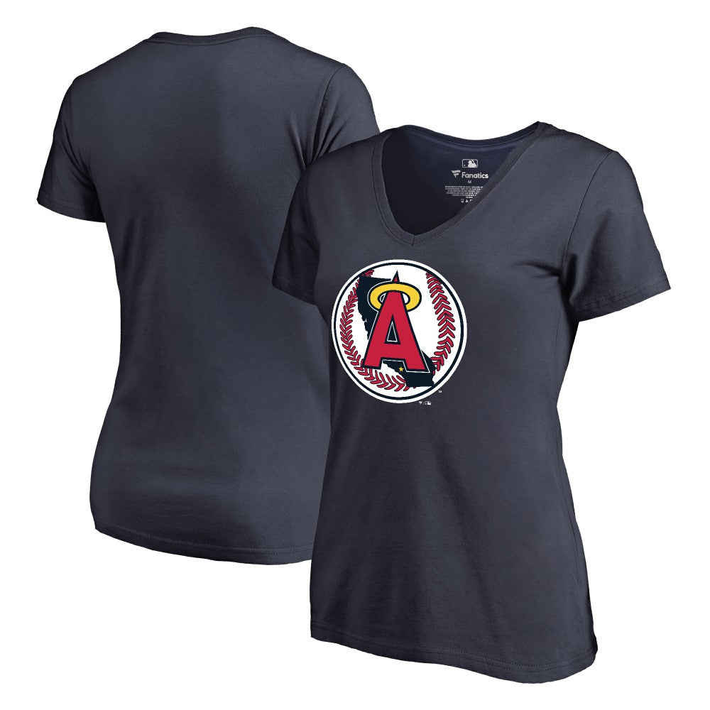 Los Angeles Angels Women's Cooperstown Collection Forbes T-Shirt - MLB T-shirts