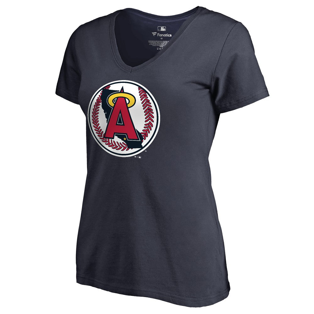 Los Angeles Angels Women's Cooperstown Collection Forbes T-Shirt - MLB T-shirts