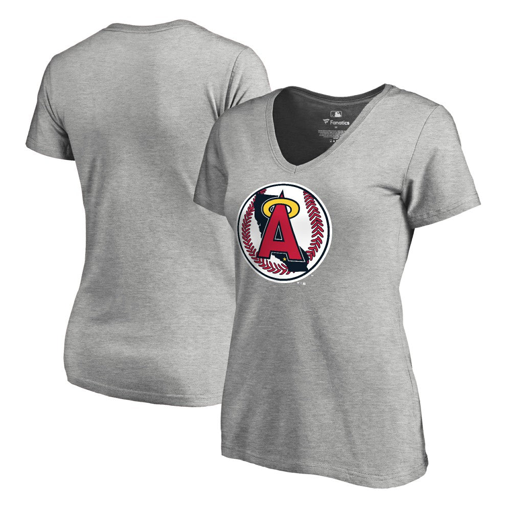 Los Angeles Angels Women's Cooperstown Collection Forbes T-Shirt - MLB T-shirts