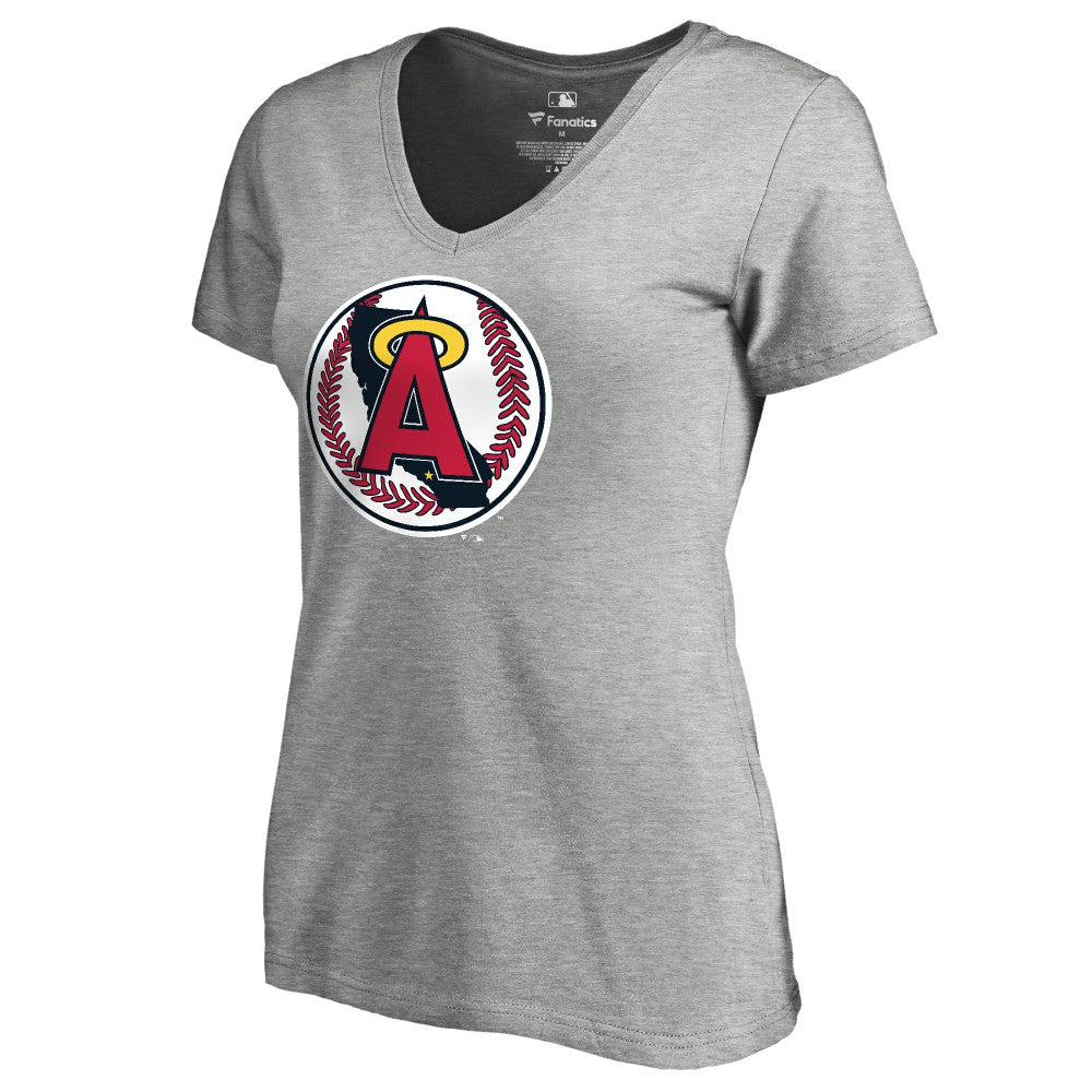 Los Angeles Angels Women's Cooperstown Collection Forbes T-Shirt - MLB T-shirts