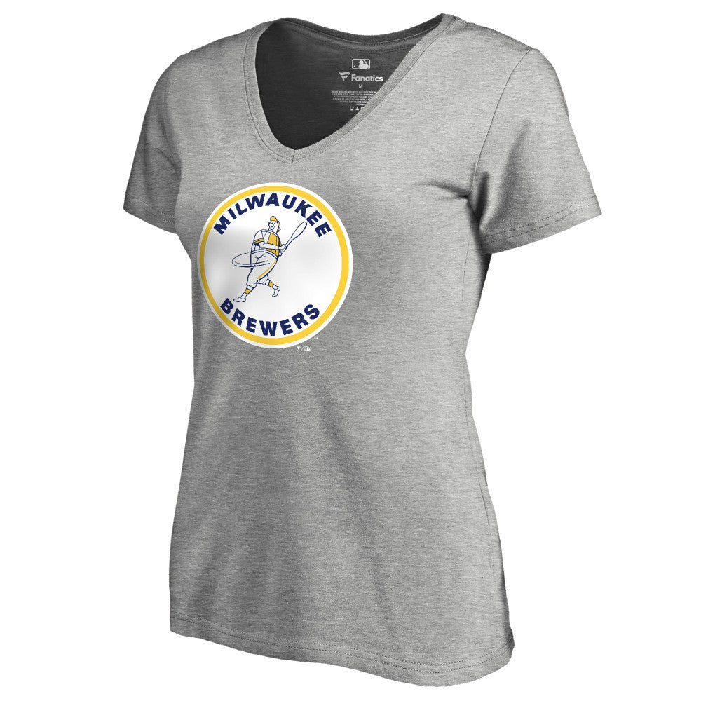 Milwaukee Brewers Women's Cooperstown Collection Forbes T-Shirt - MLB T-shirts